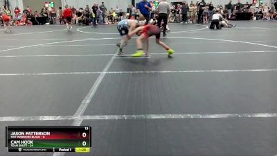 100 lbs Round 2 (4 Team) - Cam Hook, Team Shutt vs Jason Patterson, Mat Warriors Black