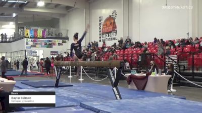 Baylie Belman - Beam, Metroplex Gymnastics - 2021 Region 3 Women's Championships
