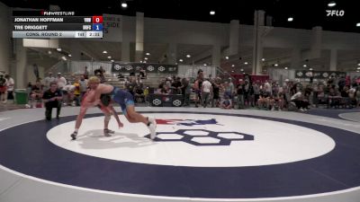 79 lbs Cons. Round 2 - Jonathan Hoffman, Vougars Honors Wrestling vs Tre Driggett, Brevard FCA