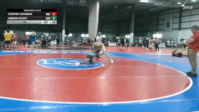 150 lbs 1 - Ammon Scott, DARKHORSE vs Cooper Coleman, WILLIAMSBURG WRESTLING CLUB