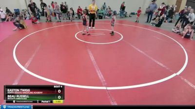 49 lbs Round 2 - Beau Russell, ReZults Wrestling vs Easton Twigg, North DeSoto Wrestling Academy