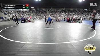 B4A-150 lbs Quarterfinal - Cooper Miller, Bridge Creek vs Mack Powell, Bristow