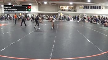165 lbs Champ. Round 2 - Alaa Aly, Edinboro vs Sam Richardson, McKendree