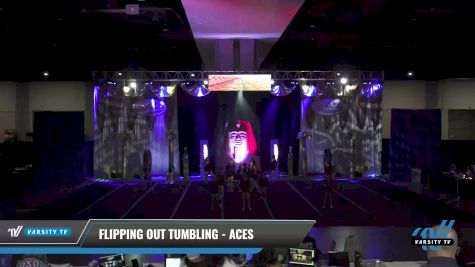 Flipping Out Tumbling - Aces [2021 L1 Youth - D2 - Small Day 1] 2021 Queen of the Nile: Richmond