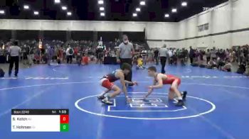 113 lbs Consolation - Sam Kotch, NJ vs Troy Hohman, PA