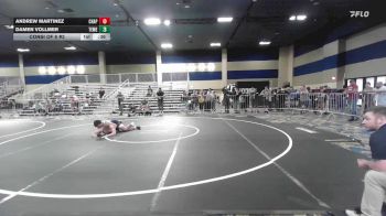 157 lbs Consi Of 8 #2 - Andrew Martinez, Chaparral HS vs Damen Vollmer, Temecula Valley HS