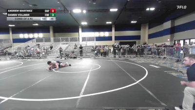 157 lbs Consi Of 8 #2 - Andrew Martinez, Chaparral HS vs Damen Vollmer, Temecula Valley HS