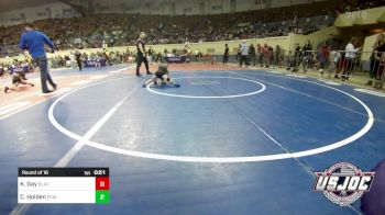 43 lbs Round Of 16 - Kolter Gay, Blackwell Wrestling Club vs Camden Holden, Ponca City Wildcat Wrestling