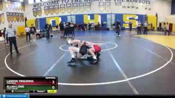 106 lbs Semifinal - Elijah Lowe, Lake Gibson vs Landon Trigueros, Poinciana