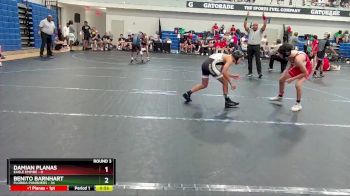 96 lbs Round 3 (6 Team) - Benito Barnhart, Florida Punishers vs Damian Planas, Eagle Empire