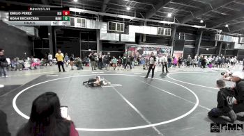 43 lbs Final - Emilio Perez, Rising Sun WC vs Noah Escarcega, Manu WC
