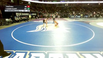 I-138 lbs 5th Place Match - Louden Elliott, Carthage vs Ryan Ball, Somers