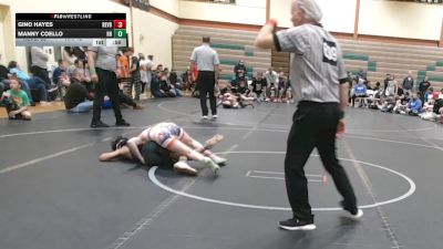 92 lbs Round 5 (8 Team) - Gino Hayes, Revival Beast vs Manny Coello, Headhunters