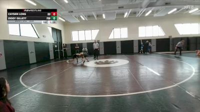 80A Quarterfinal - Ziggy Gillett, Powell Middle School vs Caysen Long, Riverton Middle School