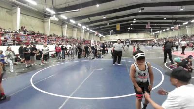 85 lbs Semifinal - Jace Black, Stout Wr Acd vs David Salinas, Montrose Elite