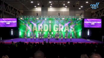 Louisiana Cheer Force - Lime [2024 L2 - U16 2] 2024 Mardi Gras Grand Nationals