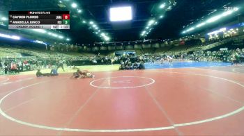 125 lbs Champ. Round 1 - Ryauna Nepomuceno, Viera vs Amaris Valle, Doral Academy