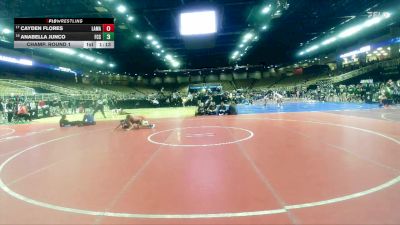 125 lbs Champ. Round 1 - Ryauna Nepomuceno, Viera vs Amaris Valle, Doral Academy