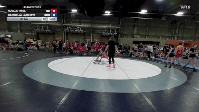 24 kg Rr Rnd 5 - Noella Thiel, Lady Warriors United - GK8E vs Gabriella Latshaw, Lady Assassins - GK8E