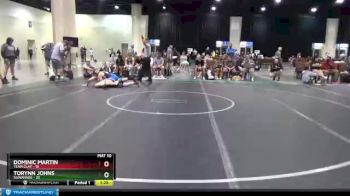 182 lbs Round 2 (8 Team) - Dominic Martin, Team Clay vs Torynn Johns, Suwannee