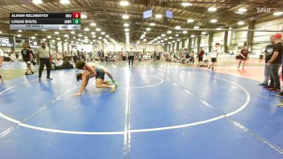 152 lbs Rr Rnd 2 - Kingston Kurtz, Ohio Titan Green - HSB vs Tristan Wtorkiewicz, All American Wrestling Club - HSB