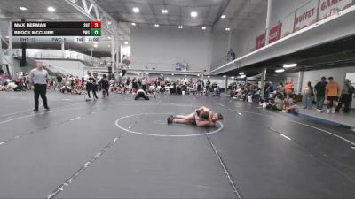 120 lbs Finals (8 Team) - Max Berman, Team Shutt vs Brock McClure, Pride WC