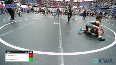 58 lbs Round Of 16 - Paul Walker, Piedmont vs Mason Seward, Duncan Demon Wrestling