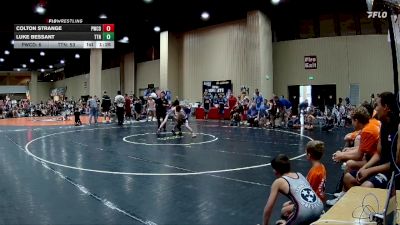 95 lbs Round 1 (8 Team) - Luke Bessant, Team TN vs Colton Strange, Patriot WC Dothan