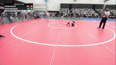 96-I lbs Semifinal - Jack Beech, Centurion vs Noah Desmond, X-Calibur