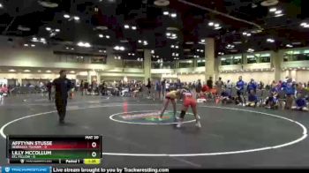 100 lbs Champ Round 1 (16 Team) - Lilly McCollum, STL Yellow vs Afftynn Stusse, Nebraska Tsunami