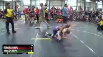 70 lbs Round 3 (6 Team) - Braxton Bagby, Untouchables Black vs Treyten Embrey, Steel Valley Pscychos