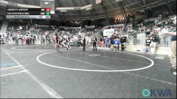 80 lbs Consolation - Ryder Cleavinger, F-5 Grappling vs Kingdyn Carter, Choctaw Ironman Youth Wrestling