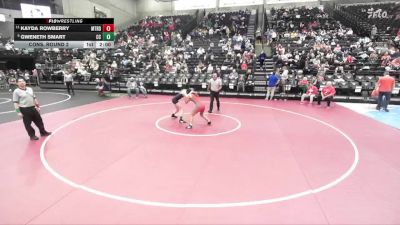 6A 125 lbs Cons. Round 2 - Kayda Rowberry, Mountain Ridge vs Gweneth Smart, Corner Canyon