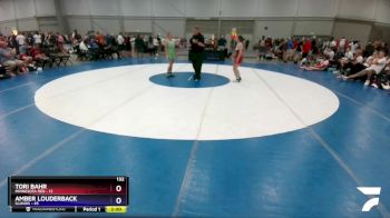 132 lbs Quarters & 1st Wb (16 Team) - Tori Bahr, Minnesota Red vs Amber Louderback, Illinois