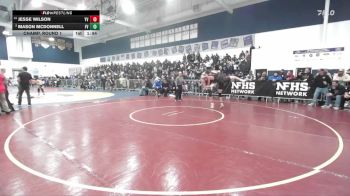 157 lbs Champ. Round 1 - Jesse Wilson, Yucca Valley vs Mason McDonnell, Fountain Valley