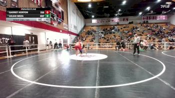 165 lbs Quarterfinal - Julian Meza, Rock Springs vs Garret Horton, Evanston