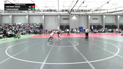 215 lbs Round Of 16 - Matthew Tarzia, Bethel vs Justin Barker, Danbury