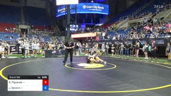 144 lbs Rnd Of 128 - America Figueras, New York vs Jenna Secord, Nebraska