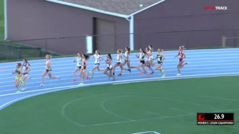 Women's 1500m Championship, Heat 2