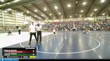 54 lbs Quarterfinal - Mason Hanna, Westlake vs Trig Klingler, Sanderson Wrestling Academy