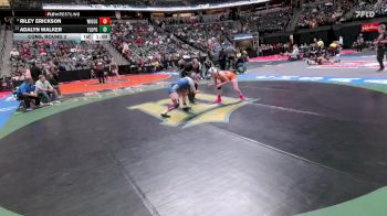 G145-4A Cons. Round 2 - Riley Erickson, Wiggins School District Girls vs Adalyn Walker, Fort Lupton Girls