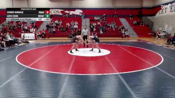 165 lbs Round 1 (3 Team) - Chris Winkle, Princeton vs Levi Coin, Wylie East