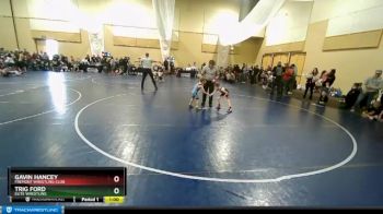 45 lbs Cons. Round 3 - Gavin Hancey, Fremont Wrestling Club vs Trig Ford, Elite Wrestling