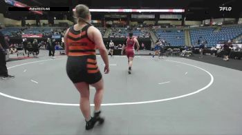 207 lbs Cons. Round 3 - Brianna Staebler, Campbellsville vs Grace Todhunter, Jamestown