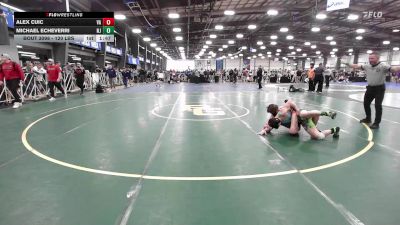 120 lbs Round Of 128 - Alex Cuic, VA vs Michael Echeverri, NJ