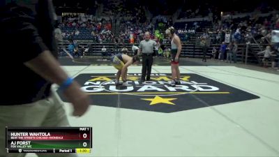 215 lbs Quarterfinal - Hunter Wahtola, Beat The Streets Chicago-Avondale vs Aj Forst, Fox Valley WC