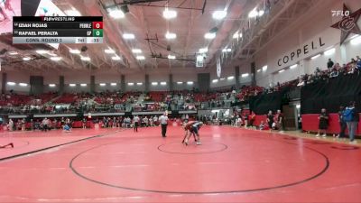 126 lbs Cons. Round 2 - Rafael Peralta, Grand Prairie vs Iziah Rojas, Pebble Hills