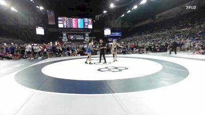 125 lbs Champ. Rd Of 64 - Mya Locke, NY vs IzaBella Maturino, OK