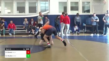 157 lbs Round Of 32 - Riley Bower, Bucknell vs Dylan Mullen, Unrostered-Slippery Rock University