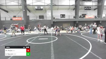 116 lbs Consi Of 4 - Malia Riojas, Victory Wrestling-Central WA vs Angela Nguyen, Independent